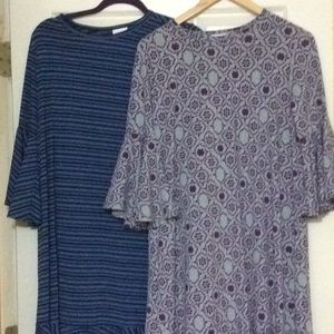 LuLaRoe 2 Medium Maurine dresses